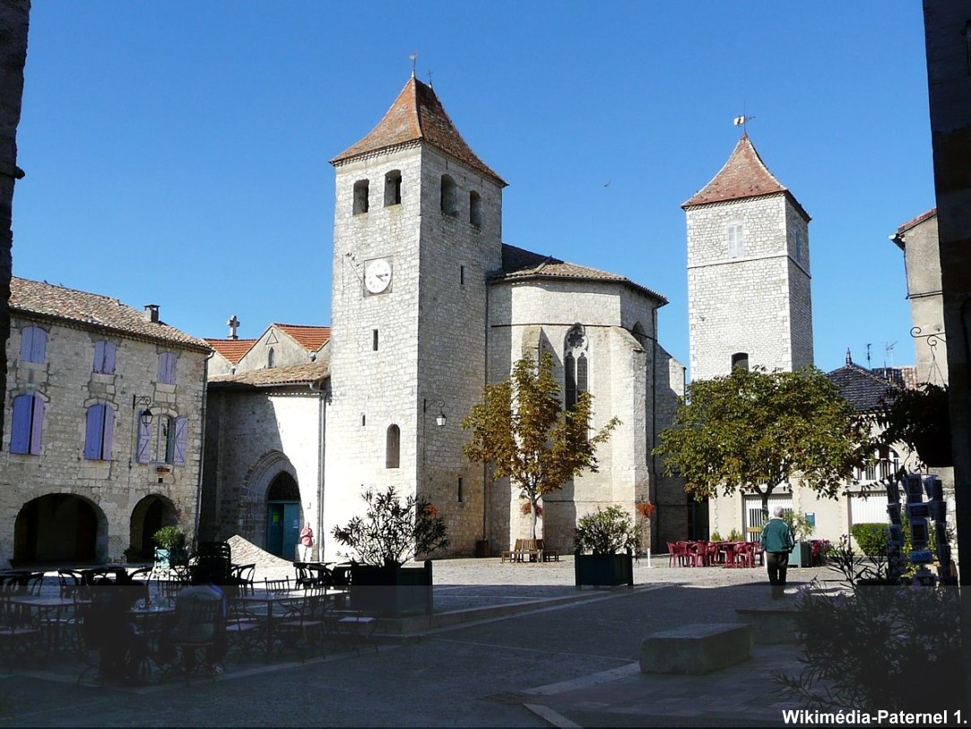 Lauzertes, bourgade classée « plus beau village de France ».