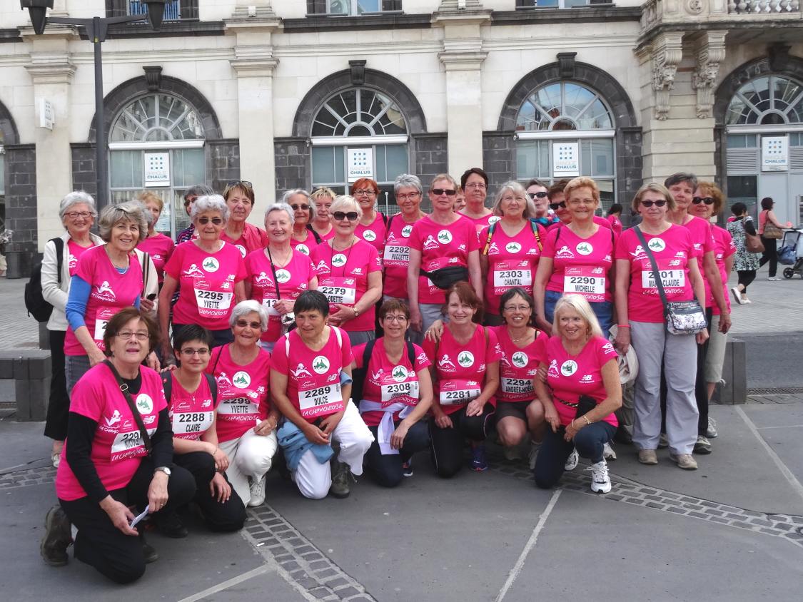 la première équipe participant à "La Clermontoise" (31 mai 2015)