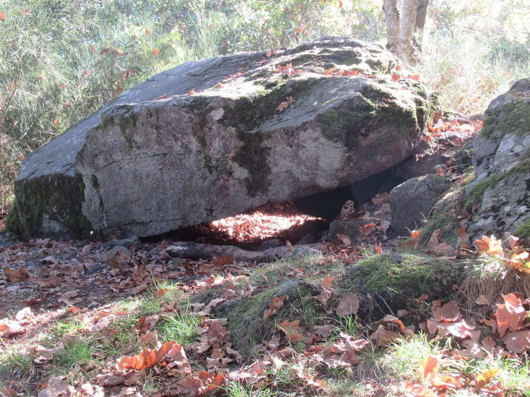 le dolmen de la Pineyre (11 octobre 2017)