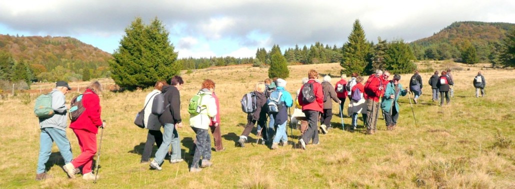 Randonnée de l'association Ceyrat Boisséjour Nature