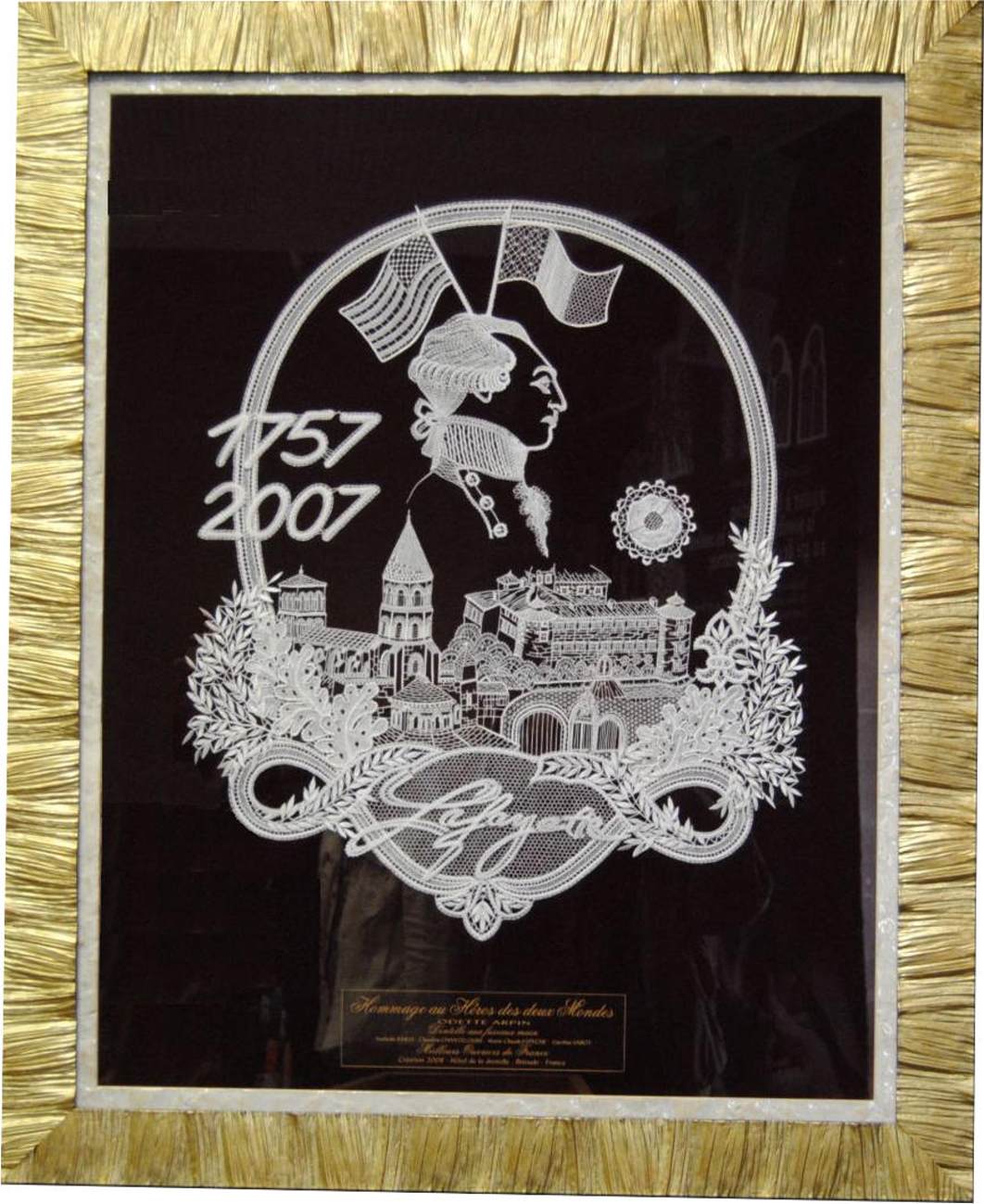 admirable dentelle aux fuseaux !