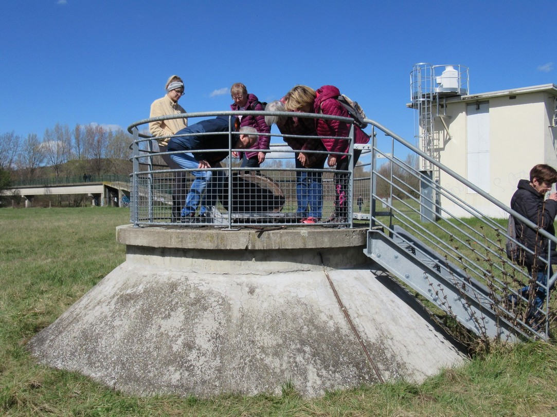 un puits de captage sur l'Allier