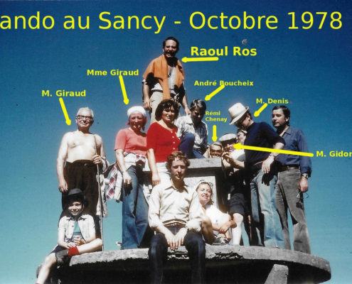 Rando au Sancy - octobre 1978